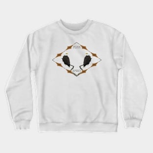 Bald Eagles, birds, wildlife, gifts, design, Free Spirit Crewneck Sweatshirt